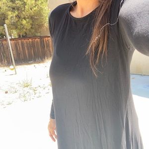 Old Navy Black Long Sleeve Dress Size S